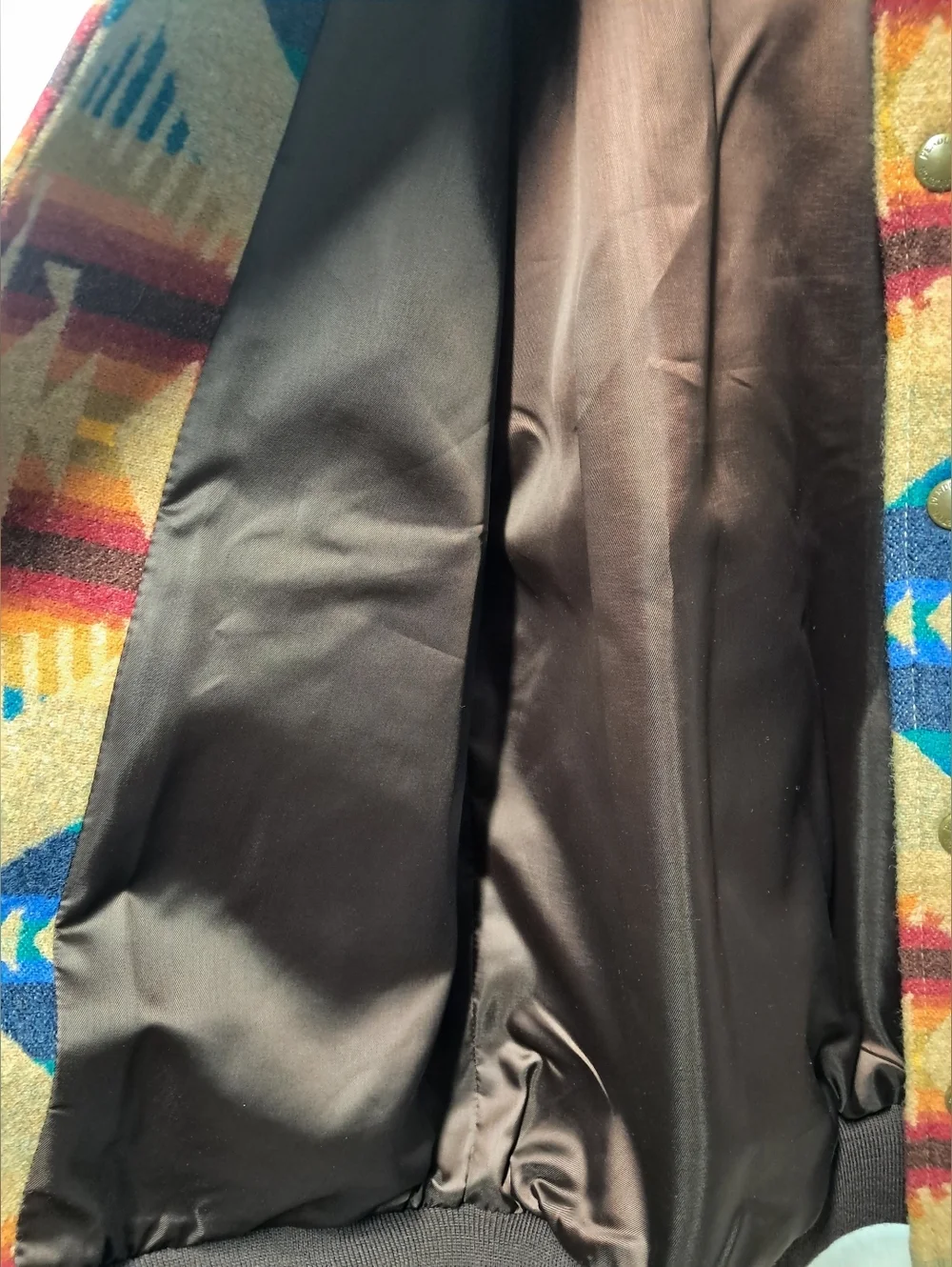 Pendleton Gorge Snap-Front Wool Jacket Size M - Picture 11 of 13